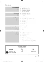 Preview for 3 page of Samsung PS50C530 User Manual