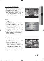 Preview for 27 page of Samsung PS50C530 User Manual