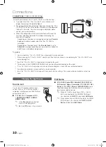 Preview for 10 page of Samsung PS50C550 User Manual