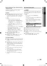 Preview for 21 page of Samsung PS50C550 User Manual