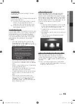 Preview for 41 page of Samsung PS50C550 User Manual