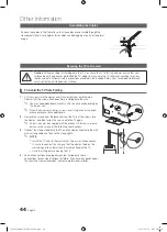 Preview for 44 page of Samsung PS50C550 User Manual