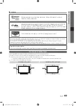 Preview for 49 page of Samsung PS50C550 User Manual