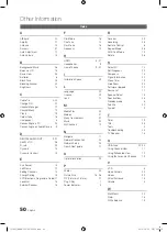 Preview for 50 page of Samsung PS50C550 User Manual