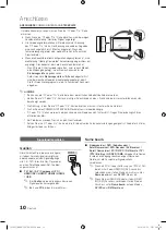 Preview for 110 page of Samsung PS50C550 User Manual