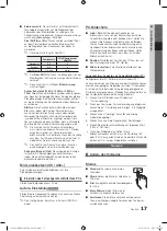 Preview for 117 page of Samsung PS50C550 User Manual