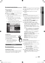 Preview for 13 page of Samsung PS50C580 User Manual