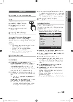 Preview for 15 page of Samsung PS50C580 User Manual