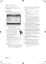 Preview for 16 page of Samsung PS50C580 User Manual