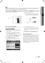 Preview for 27 page of Samsung PS50C580 User Manual