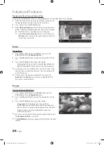 Preview for 34 page of Samsung PS50C580 User Manual