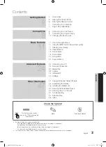 Preview for 3 page of Samsung PS50C6505 User Manual