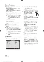 Preview for 16 page of Samsung PS50C6505 User Manual