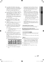 Preview for 17 page of Samsung PS50C6505 User Manual