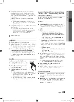 Preview for 21 page of Samsung PS50C6505 User Manual