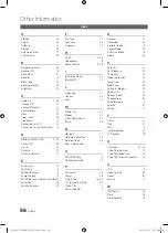 Preview for 56 page of Samsung PS50C6505 User Manual