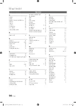 Preview for 280 page of Samsung PS50C6505 User Manual