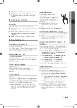 Preview for 19 page of Samsung PS50C670 User Manual