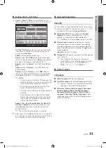 Preview for 21 page of Samsung PS50C670 User Manual