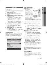 Preview for 23 page of Samsung PS50C670 User Manual