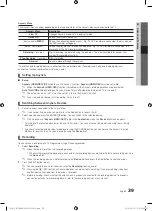 Preview for 39 page of Samsung PS50C670 User Manual