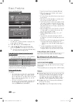 Preview for 20 page of Samsung PS50C687 User Manual