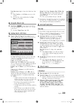 Preview for 23 page of Samsung PS50C687 User Manual