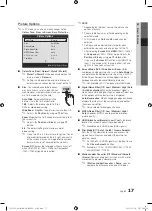 Preview for 17 page of Samsung PS50C7000 User Manual