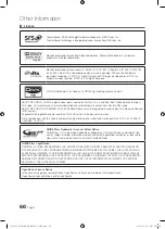 Preview for 60 page of Samsung PS50C7000 User Manual