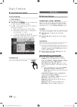 Preview for 14 page of Samsung PS50C7780 User Manual