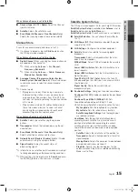 Preview for 15 page of Samsung PS50C7780 User Manual