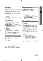 Preview for 17 page of Samsung PS50C7780 User Manual