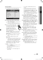 Preview for 19 page of Samsung PS50C7780 User Manual