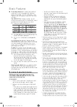 Preview for 20 page of Samsung PS50C7780 User Manual