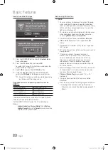 Preview for 22 page of Samsung PS50C7780 User Manual