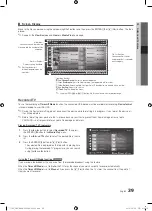 Preview for 39 page of Samsung PS50C7780 User Manual