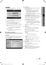 Preview for 51 page of Samsung PS50C7780 User Manual