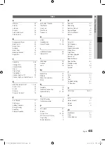 Preview for 65 page of Samsung PS50C7780 User Manual