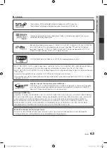 Preview for 255 page of Samsung PS50C7780 User Manual