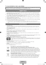 Preview for 2 page of Samsung ps51d450a User Manual