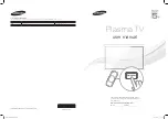 Preview for 1 page of Samsung PS51E530A3W User Manual