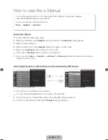 Preview for 19 page of Samsung PS51E550 User Manual