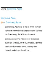 Preview for 379 page of Samsung PS51E8000GU E-Manual