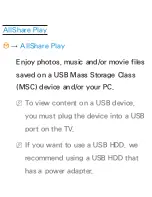 Preview for 581 page of Samsung PS51E8000GU E-Manual