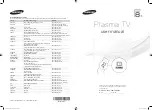 Preview for 1 page of Samsung PS51F8590 User Manual