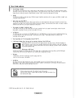 Preview for 2 page of Samsung PS63A750 User Manual