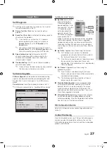 Preview for 27 page of Samsung ps63c7700yw User Manual