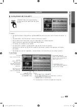 Preview for 49 page of Samsung ps63c7700yw User Manual