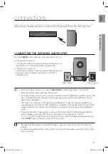 Предварительный просмотр 18 страницы Samsung PSWX810 User Manual