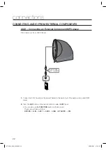 Предварительный просмотр 23 страницы Samsung PSWX810 User Manual